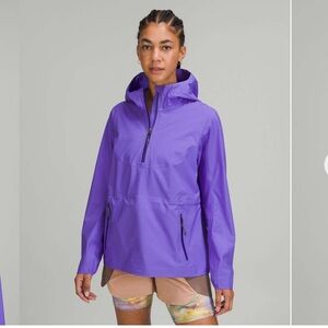 lululemon athletica Light Electric Indigo Waterproof Hiking Half-Zip